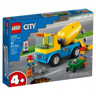 LEGO CITY Nákladiak s miešačkou na betón