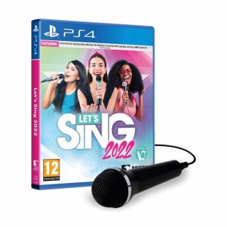 Lets Sing 2022 + Microphone (PS4)