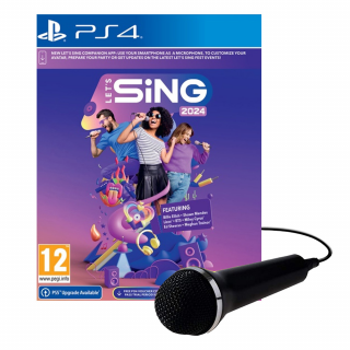 Lets Sing 2024 + 1 mikrofón (PS4)