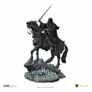 Lord Of The Rings Deluxe Art Scale socha 1/10 Nazgul on Horse 42 cm