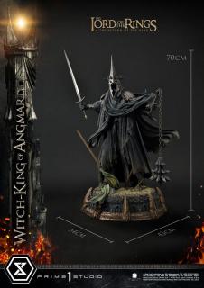 Lord of the Rings socha 1/4 The Witch King of Angmar 70 cm
