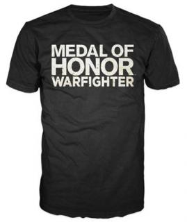 Medal of Honor Warfighter - Black Text Logo (T-Shirt)