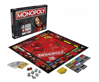 Monopoly stolová hra La Casa de Papel (English Version)