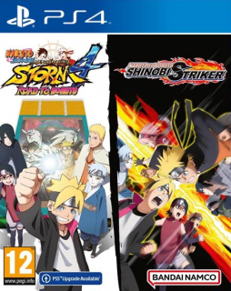 Naruto Shippuden - Ultimate Ninja Storm 4 Road To Boruto + Naruto To Boruto - Shinobi Striker (PS4)