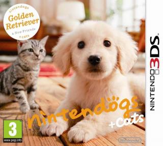 Nintendogs + Cats - Golden Retriever and New Friends (3DS)