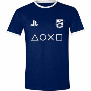 Playstation - F.C Club Logo With Icons (T-Shirt)