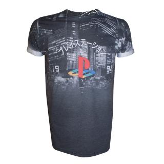 Playstation - Sublimation City Landscape (T-Shirt)