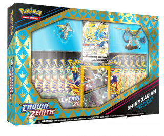 Pokémon Karty - Crown Zenith - Shiny Zacian Premium Collection