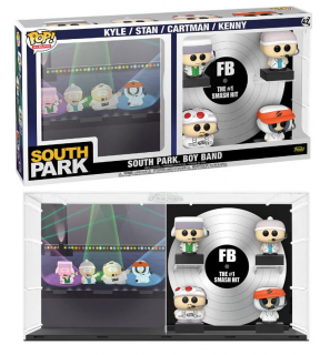 Pop! Albums - South Park Boy Band - Kyle / Stan / Cartman / Kenny (4-Pack)