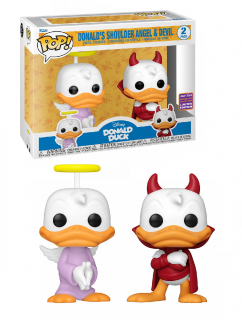 Pop! Disney - Donald Duck - Donalds Shoulder Angel and Devil (2022 Limited Edition, 2-Pack)