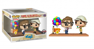 Pop! Disney - Up - Carl and Ellie (with Balloon Cart) (2-Pack) (Special Edition)
