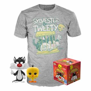 Pop! Looney Tunes - Sylvester and Tweety Tee Box