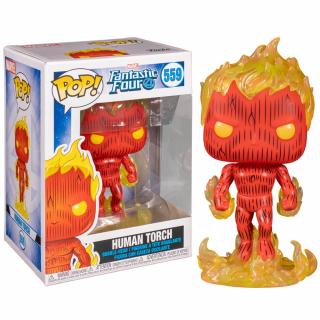 Pop! Marvel - Fantastic Four - Human Torch