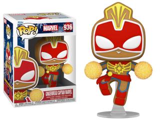 Pop! Marvel - Gingerbread Captain Marvel