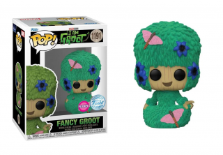 Pop! Marvel - I Am Groot - Fancy Groot (Flocked, Special Edition)