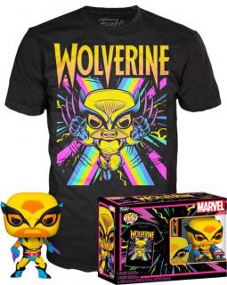 Pop! Marvel - X-Men - Wolverine (Blacklight) Tee Box
