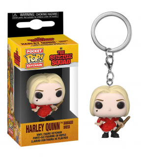 Pop! Pocket Keychain - Suicide Squad - Harley Quinn (Damaged Dress)