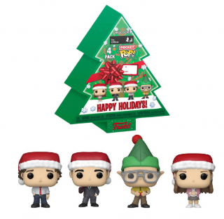 Pop! Television - The Office Tree Holiday Box (4-Pack)