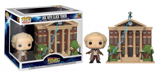 Pop! Town - Back to the Future - Doc with Clock Tower