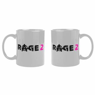 Rage 2 hrnček Logo White