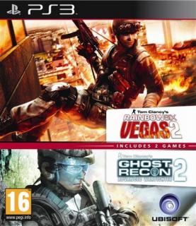 Rainbow Six - Vegas 2 + Ghost Recon - Advanced Warfighter 2 (PS3)