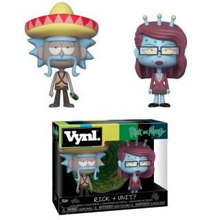 Rick and Morty VYNL - Vinyl Figures 2 pack Rick and Unity 10 cm