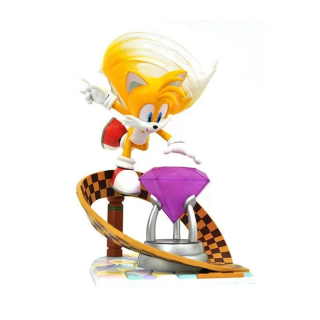 Sonic Gallery PVC Diorama Tails 23 cm