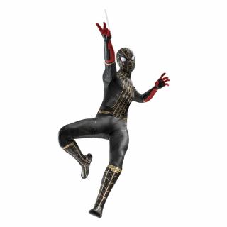 Spider-Man - No Way Home Movie Masterpiece akčná figúrka 1/6 Spider-Man (Black and Gold Suit) 30 cm