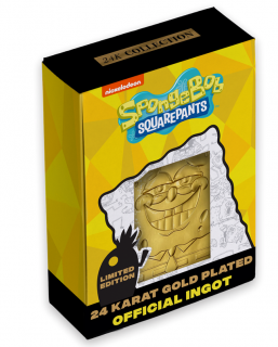 SpongeBob 24K Gold Plated Limited Edition Collectible