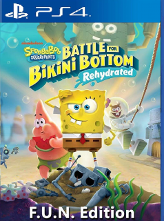 Spongebob Squarepants - Battle for Bikini Bottom Rehydrated (F.U.N. Edition) (PS4)