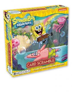 SpongeBob stolová hra Card Scramble (English Version)