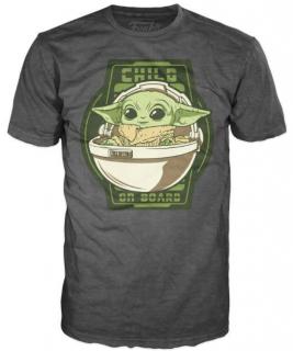 Star Wars The Mandalorian Child On Board (T-Shirt)
