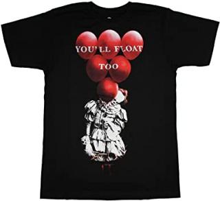 Stephen Kings It Red Balloons Float (T-Shirt)