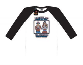 Steven Rhodes Raglan Baseball - Just Say No To Sports (T-Shirt, Long Sleeve)