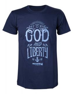 Uncharted 4 For God and Liberty (T-Shirt)