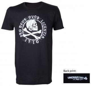 Uncharted 4 Skull Logo (T-Shirt)