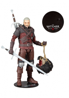 Witcher 3 Wild Hunt akčná figúrka Geralt of Rivia (Wolf Armor) 18 cm