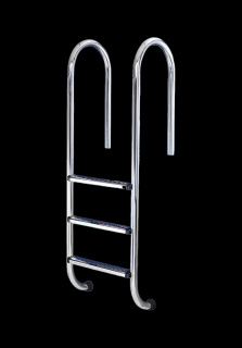 Rebrík, s malým rádiusom 2-stupňový AISI304