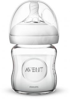Dojčenská fľaša Natural PHILIPS AVENT - sklo, 120ml