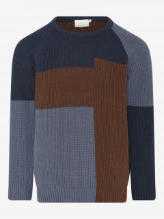 Pletený sveter  EN FANT - modrá Veľkosť oblečenia: 104