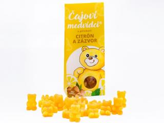 Čajoví medvedíci s príchuťou Citrón so Zázvorom, 50g