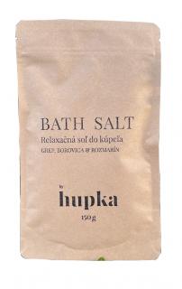 HERBS BY HUPKA relaxačná soľ do kúpeľa Grep, Borovica a Rozmarín, 150g