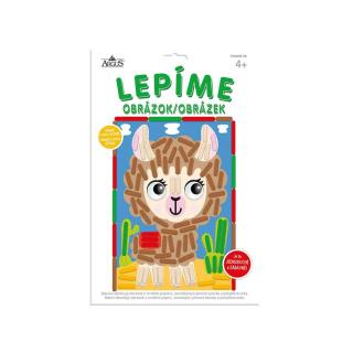 Kreatívne tvorenie - lepíme z peny - Lama