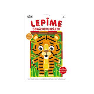 Kreatívne tvorenie - lepíme z peny - Tiger