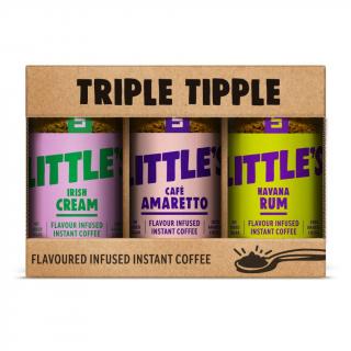 LITTLE'S darčeková sada ochutených instantných káv Tripple Tipple, 3x50g