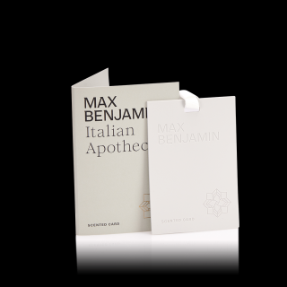 MAX BENJAMIN luxusní vonná karta Italian Apothecary, 1ks