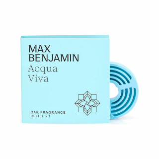 MAX BENJAMIN náhradná náplň vône do auta Acqua Viva, 1ks