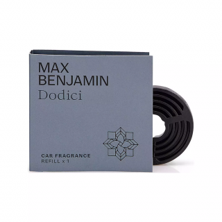 MAX BENJAMIN náhradná náplň vône do auta Dodici, 1ks