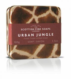 SCOTTISH FINE SOAPS mydlo v plechu Urban Jungle, 100g