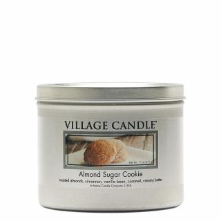 VILLAGE CANDLE vonná sviečka v plechu Almond Sugar Cookie